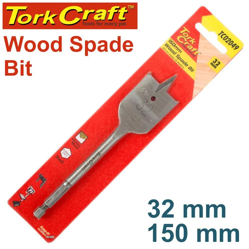 Tork Craft Spade Bit 32Mm 150Mm