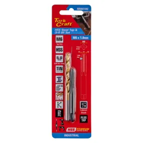 Tork Craft | Tap HSS 5X0.8mm & Drill 4.2mm 2Pc Set