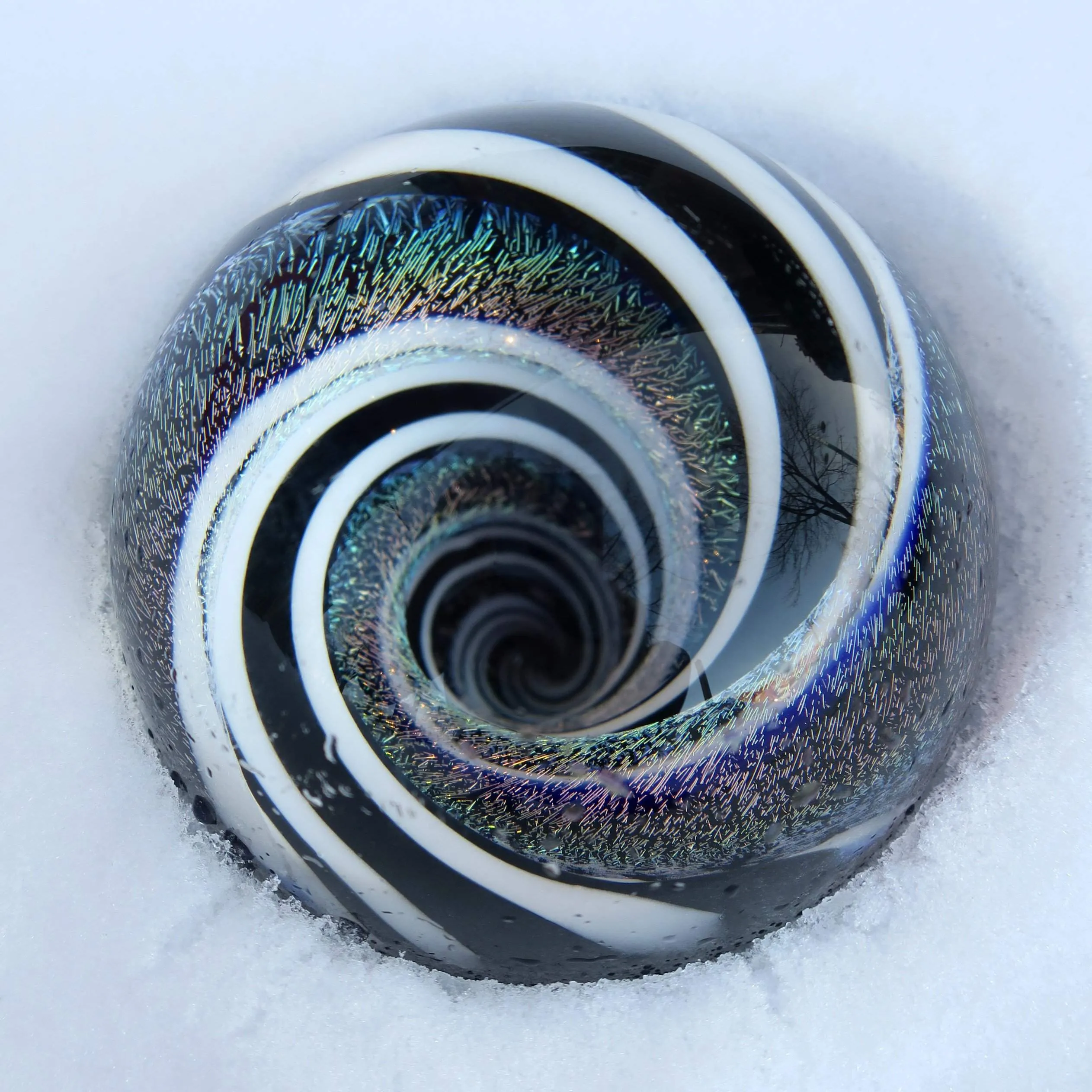 Twilight Zone Vortex Marble