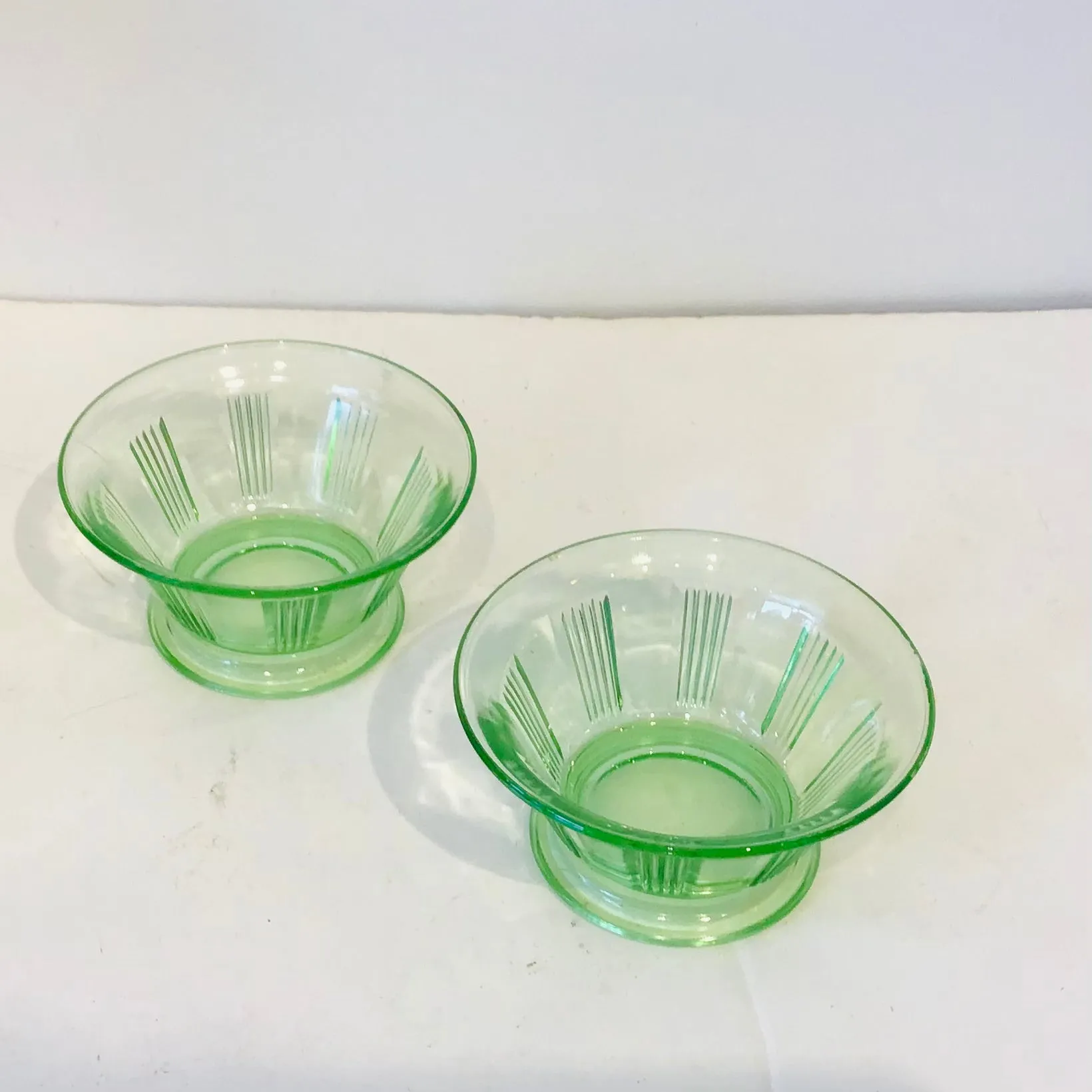 Vaseline Glass Dishes