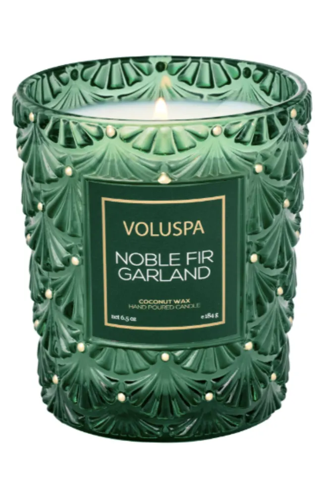 Voluspa Noble Fir Garland Classic Candle