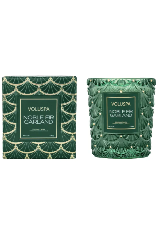 Voluspa Noble Fir Garland Classic Candle