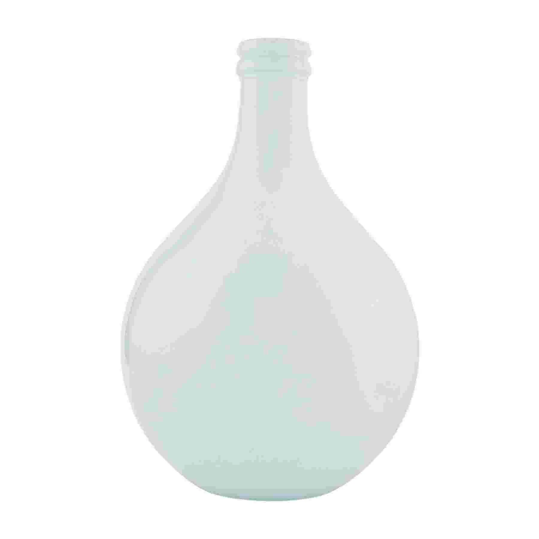 WHITE CARAFE VASE